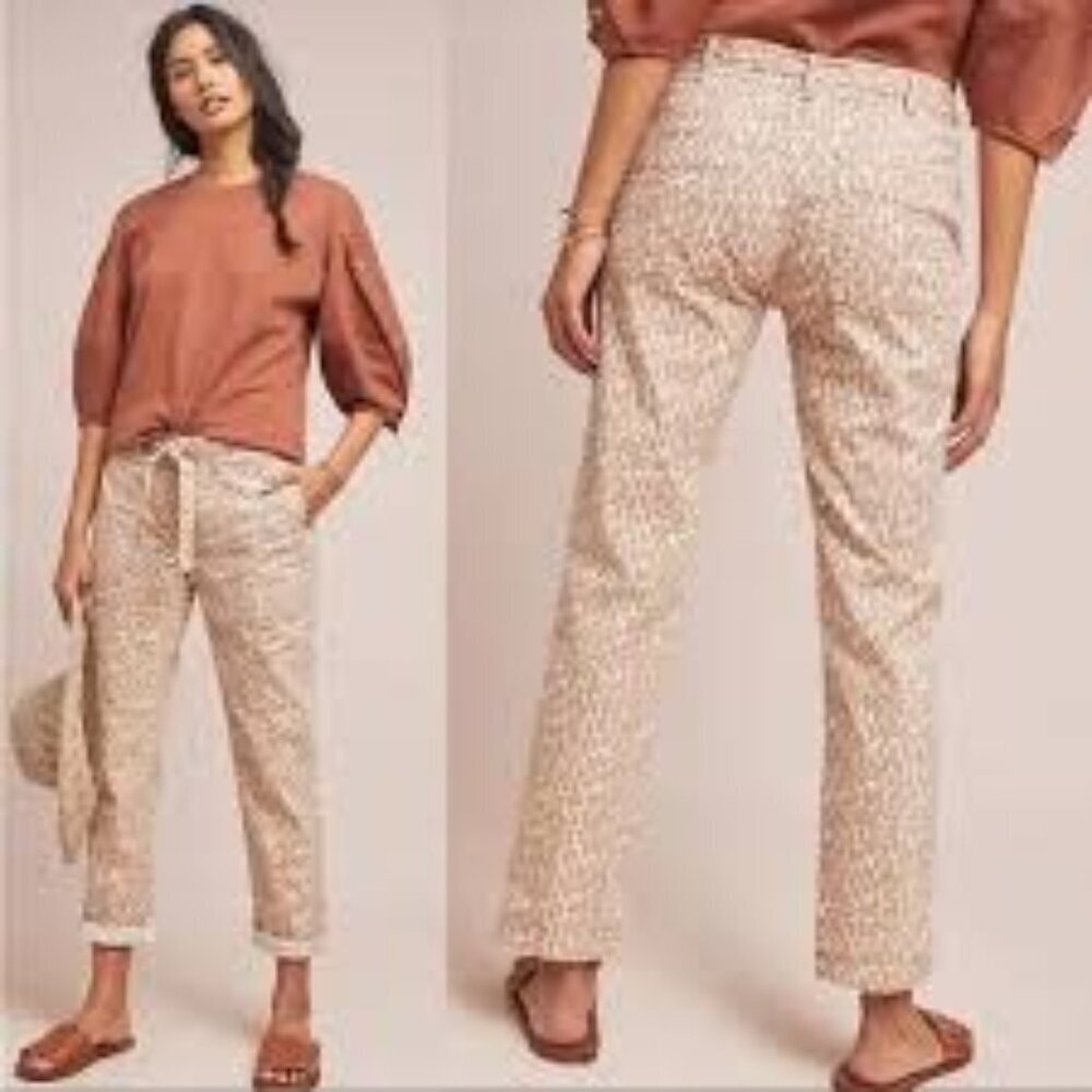 Anthropologie Wanderer Women's Casual Pants Beige Size 25